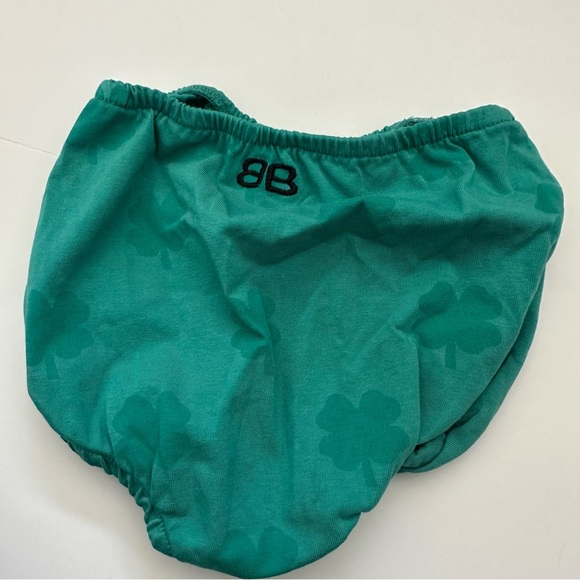 Bandy Button Green 4 Leaf Clover Swim Set 10/11 - Picture 3 of 7